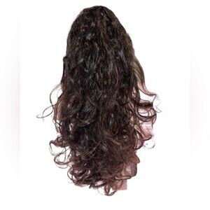 ❤️❤️LAST CHANCE ❤️❤️ Ponytail enhancer - hair piece - dark Brunette / Med Brown